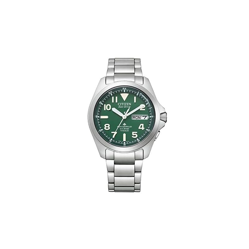 [Citizen] นาฬิกาข้อมือ Promaster Eco-Drive Electric Wave กันน้ํา สีเงิน สําหรับผู้ชาย Pmd56-2951
