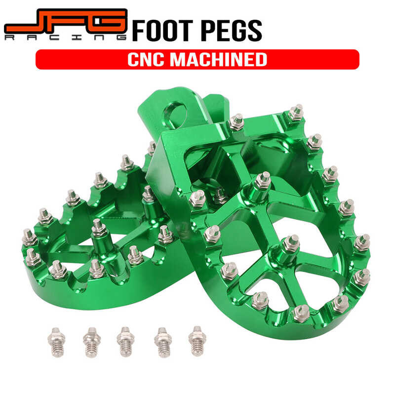 ❤ JFG RACING รถจักรยานยนต์กว้างที่รองเท้าเหยียบหมุดที่พ