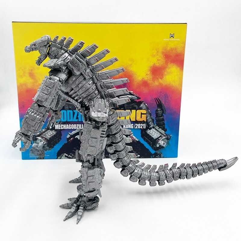 2021 Moive Godzilla Vs Kong Mechagodzilla S.H. Monsterarts มอนสเตอร์ Gojira PVC ตุ๊กต