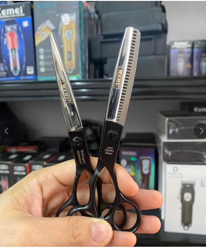 Wall 6.0 inch personalized hair clippers, hair clippers, flat scissor, bangs scissor