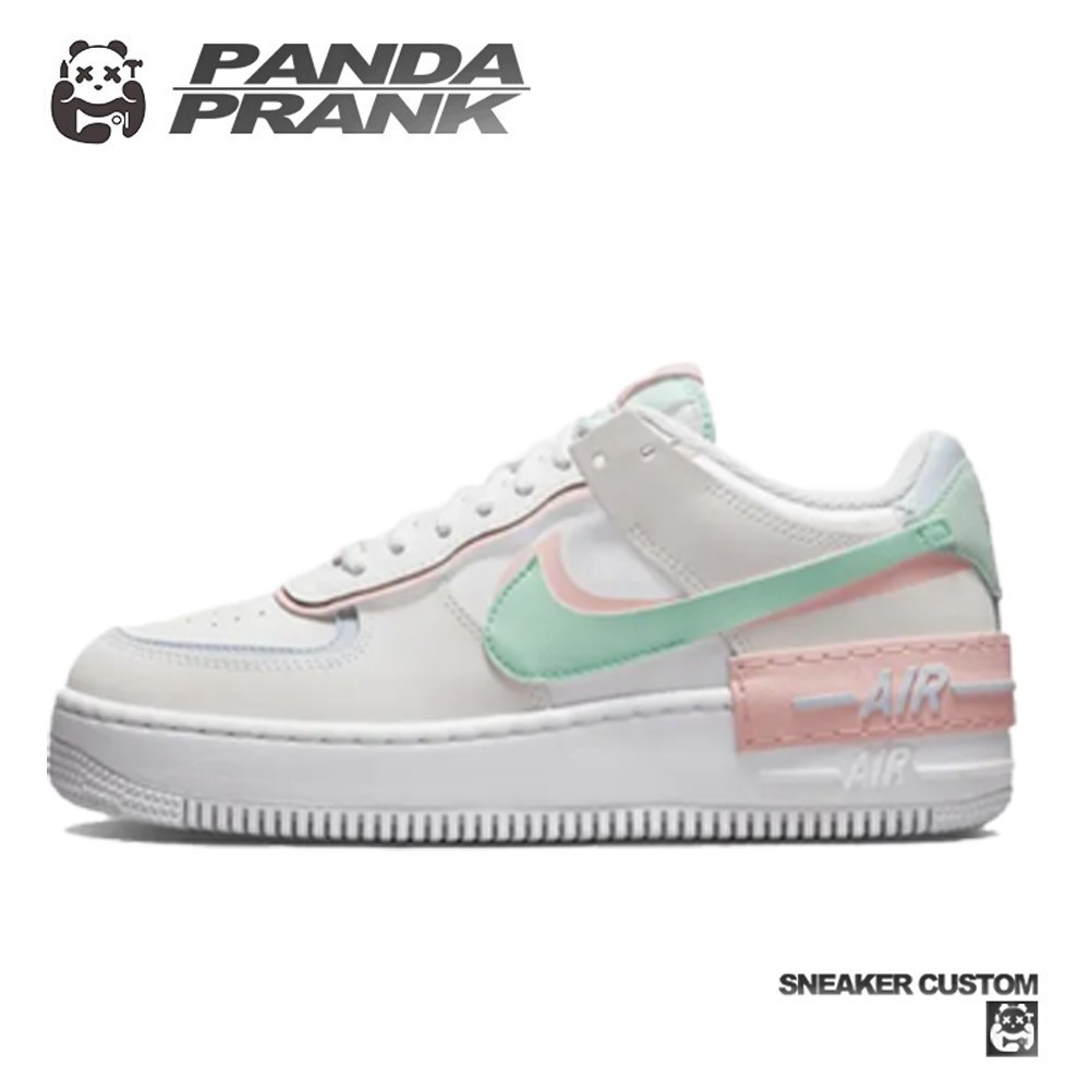 ♞,♘,♙NIKE Air Force 1 Shadow รองเท้าผ้าใบ ของแท้ 100%