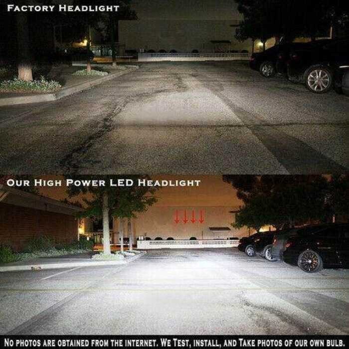 หลอดไฟหน้า4ด้านข้าง Bright H11 Led Low Beam สําหรับ Honda City T9a 2014-20