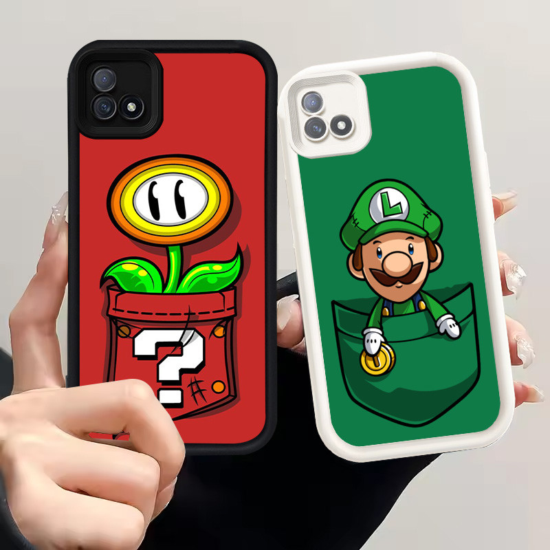 เคสสําหรับRealme C11 2021 C20 C20AเคสซิลิโคนH-9 Mario