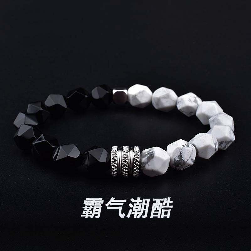 ♞Diamond Stitched Bracelet Natural Stone Bracelet