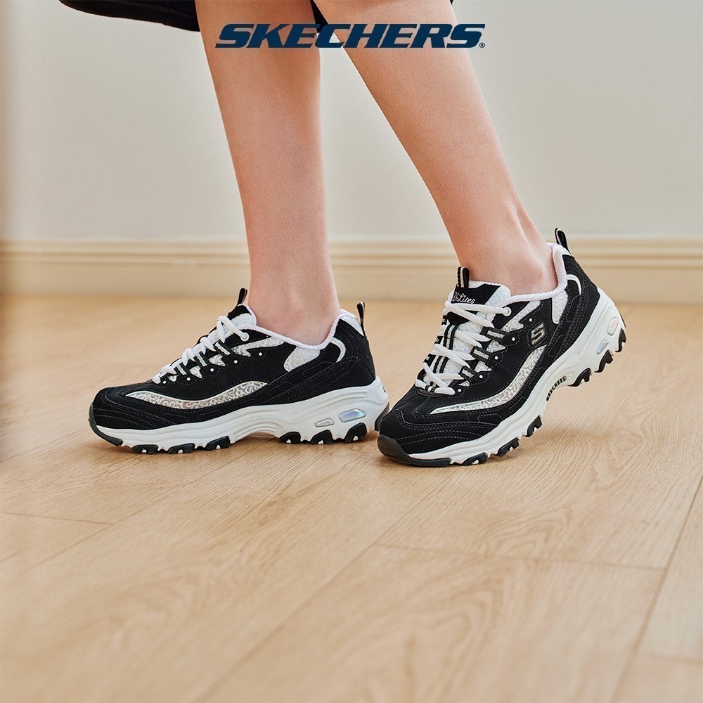 Skechers สเก็ตเชอร์ส รองเท้า ผู้หญิง Sport D'Lites 1.0 Shoes - 149250-BKW