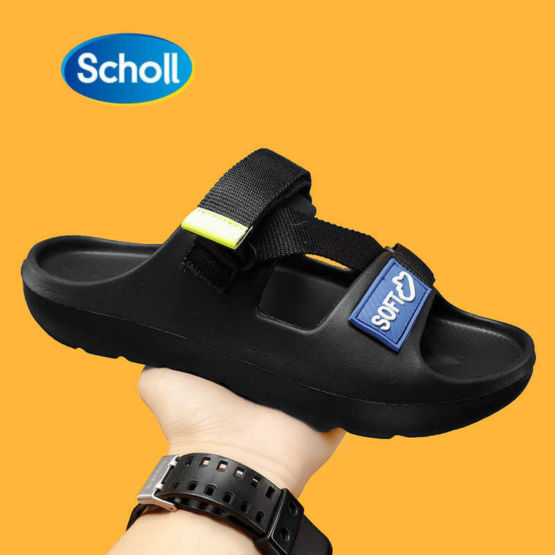 รองเท้าสกอลล์-ไซโคลน ❤ Scholl Cyclone รองเท้าแตะสวม ผู้ชาย So