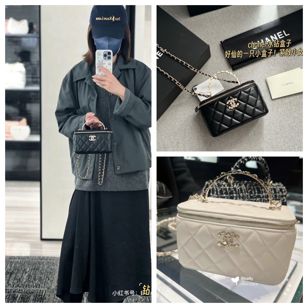 [VICK ] Small Box Backpack Crossbody Bag Underarm Bag Fashion Leather Bag Crossbody Bag Shoulder Ba