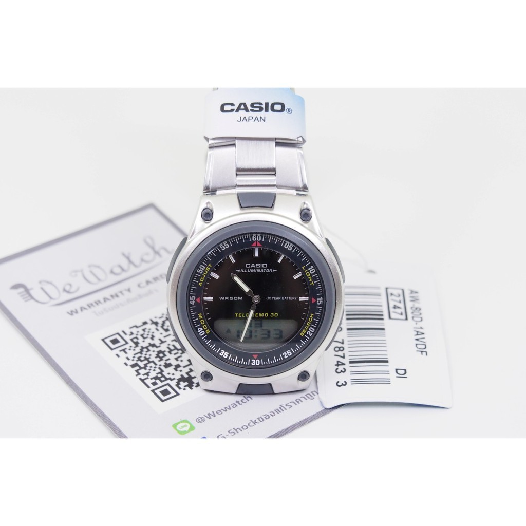 



 ♞,♘CASIO ของแท้ รุ่น AW-80 AW-80D AW-82D นาฬิกาผู้ชาย 2 ระบบ พร้อมกล่องและรับประกัน 1ปี AW80 A