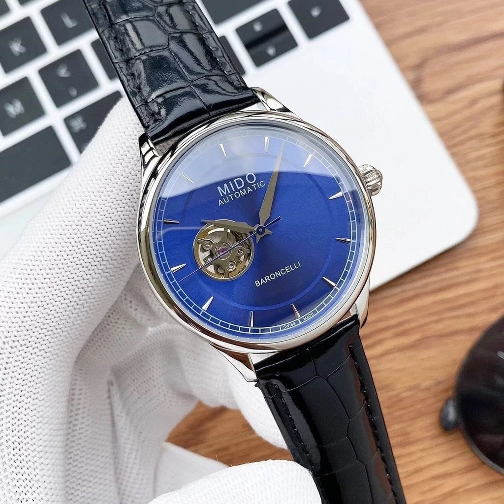 Mido MIDO 2022 สินค้าใหม่ นาฬิกาข้อมือ สายเข็มขัด ขนาดใหญ่ สไตล์อินเทรนด์ สําหรับผู้ชาย