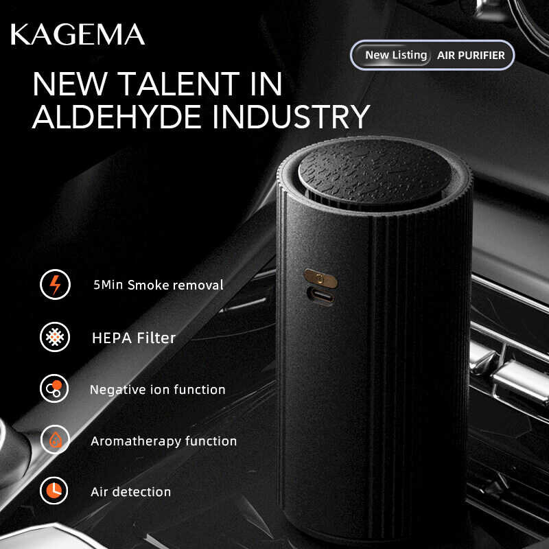 Portable Ionizer KAGEMA Car Purifier For Room Aroma Diffuser Pm2.5 Sterilize Disinfect Deodorize Air