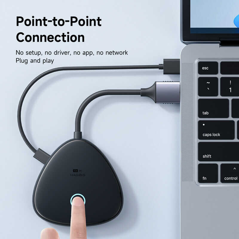 ไร้สาย HDMI-เครื่องส่งสัญญาณและรับสัญญาณองค์กร4K Hagibis