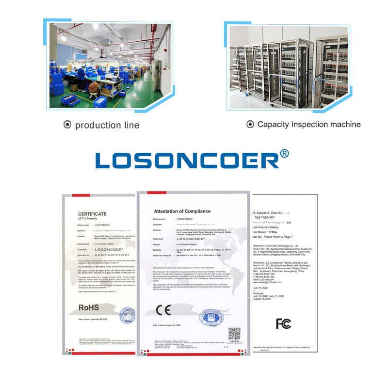 ➧ LOSONCOER 1200Mah Srp60343 แบตเตอรี่สำหรับแบตเตอรี่ Astro A50 ~ มีส