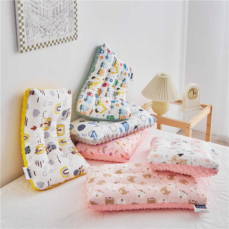 Pillow Nap Cartoon Mini Pillow Children's Cotton Pillow Pure Cotton Pillow Student Pillow Core