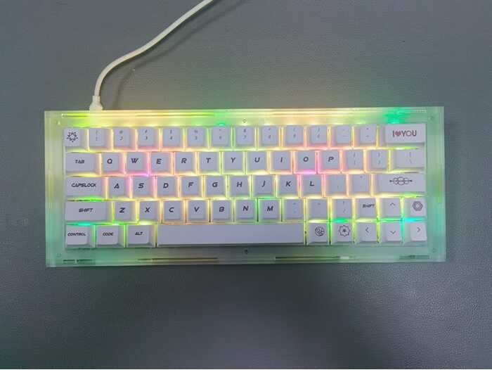Purple 【Keycap Only】Milk 131 Keys Profile PBT Sublimation Keycaps For Cherry MX Switch Mechanical