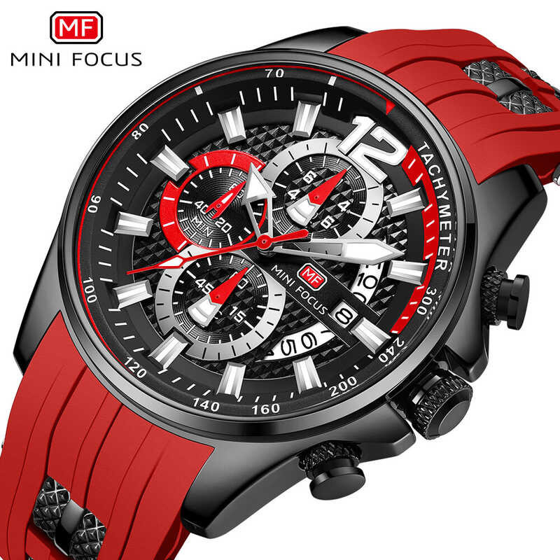นาฬิกาข้อมือมียี่ห้อนาฬิกาสปอร์ตผู้ชายนาฬิกา MINI FOCUS