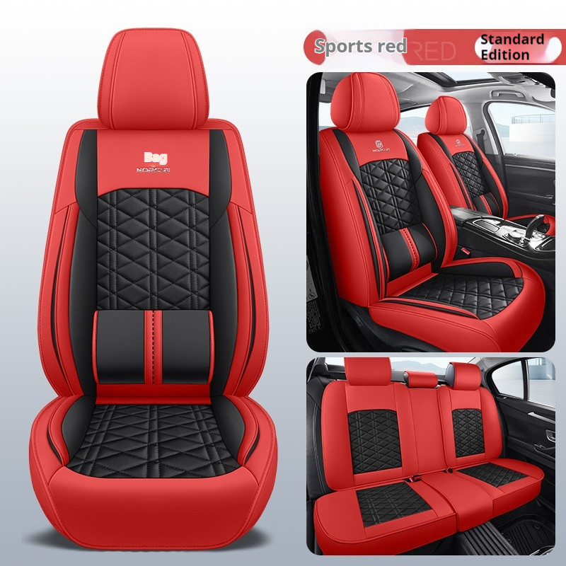 Universal Fit ผ้าคลุมเบาะรถยนต์หนัง PU ที่นั่งด้านหน้า + เบาะหลัง Made มีจําหน่ายสําหรับ BMW 3 Serie