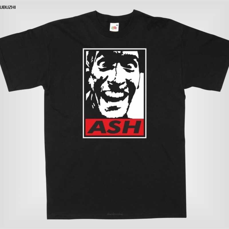 ❤️ ASH VS EVIL DEAD แรงบันดาลใจ AWESOME FUNNY MENS เสื้อยืดใหม่เสื