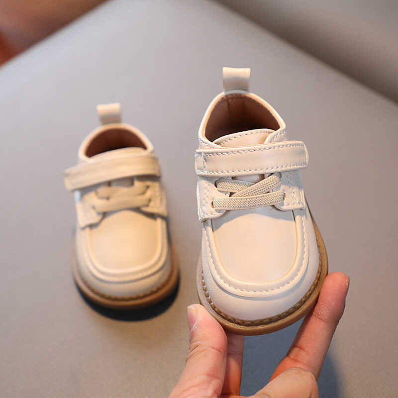 ▣ Children's New Girls' Baby Soft Bottom Leather Toddler Shoes