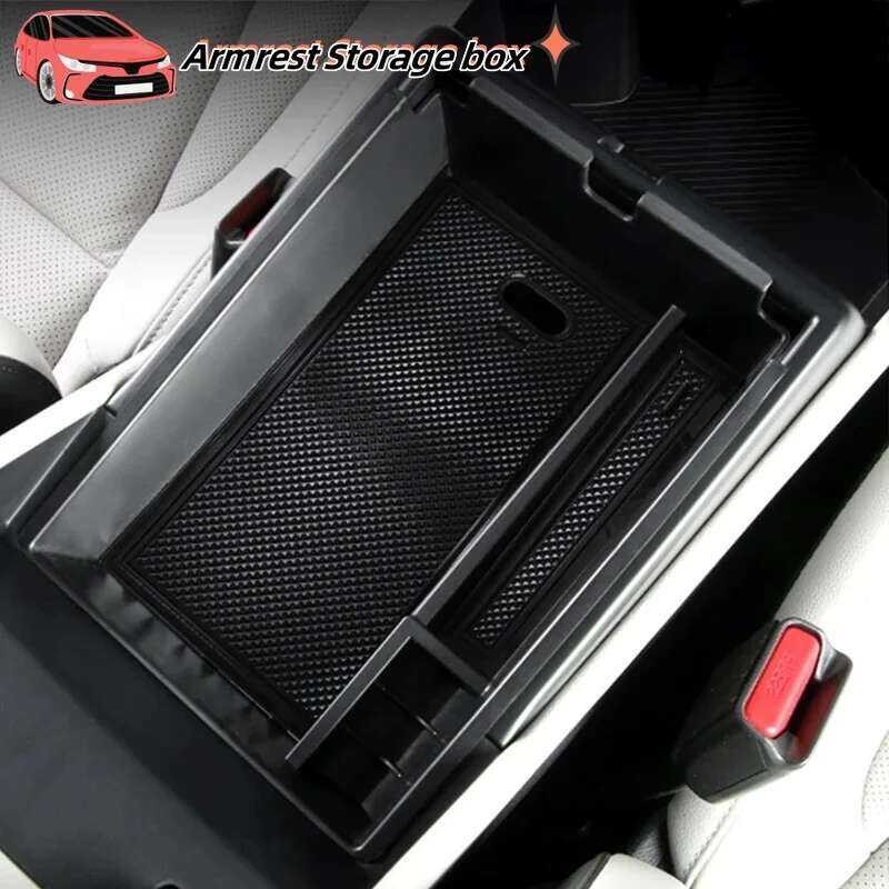 ❤️ คอนโซลกลางรถคอนโซลที่เก็บกล่องสําหรับkia Sportage Nq5