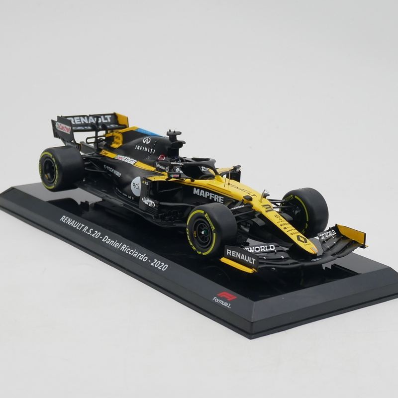 Ixo 1: 24 RENAULT RS20 Daniel Ricciardo 2020 RENAULT F1 Racing Model Out of Print Model