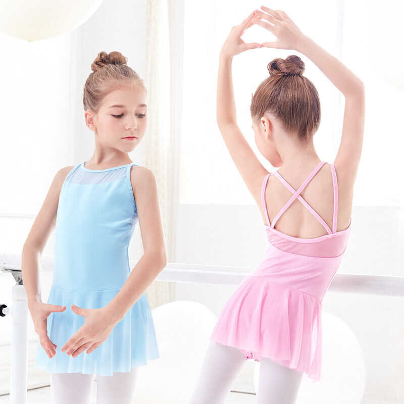 Outfit ♎ Leotards Dance Dress Tights Mesh Splice Performance Dance Leotard Leotards Straps For Bal