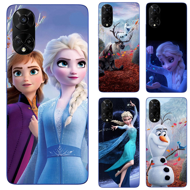 สําหรับเคสโทรศัพท ์ TCL 50 5G SE พร ้ อมการพิมพ ์ ภาพ Frozen II Elsa ฝาครอบ TPU แบบนุ ่ ม