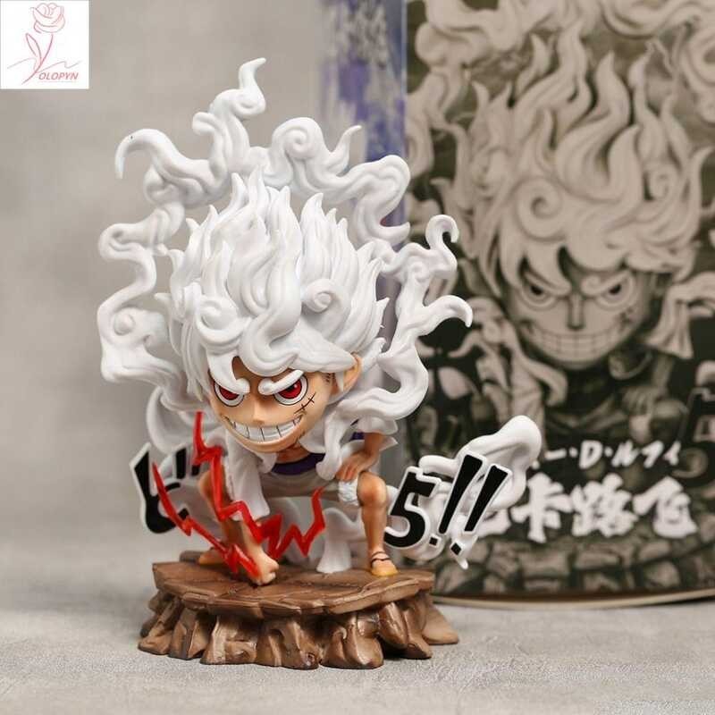 [Cod] Sun God Nika Luffy รูปการกระทำ Nika Luffy Gear 5 อะนิเมะลูฟี่ ของเ