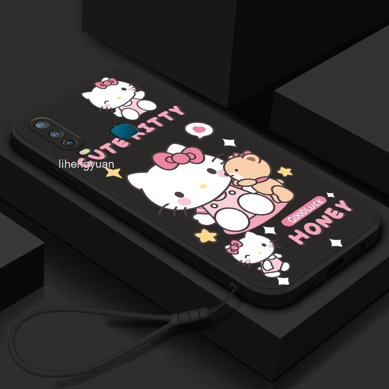 Casing Vivo U10 U20 U3 kitty Silicone fall Resistance soft Cover phone Casing