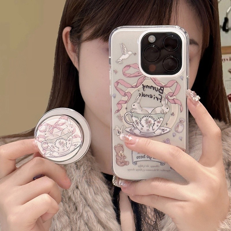 CX103 For iPhone 17 16 15 14 13 12 11 Pro Max Mini XS Max XR X 7 8 Plus SE2 SE3 With magnetic stand 