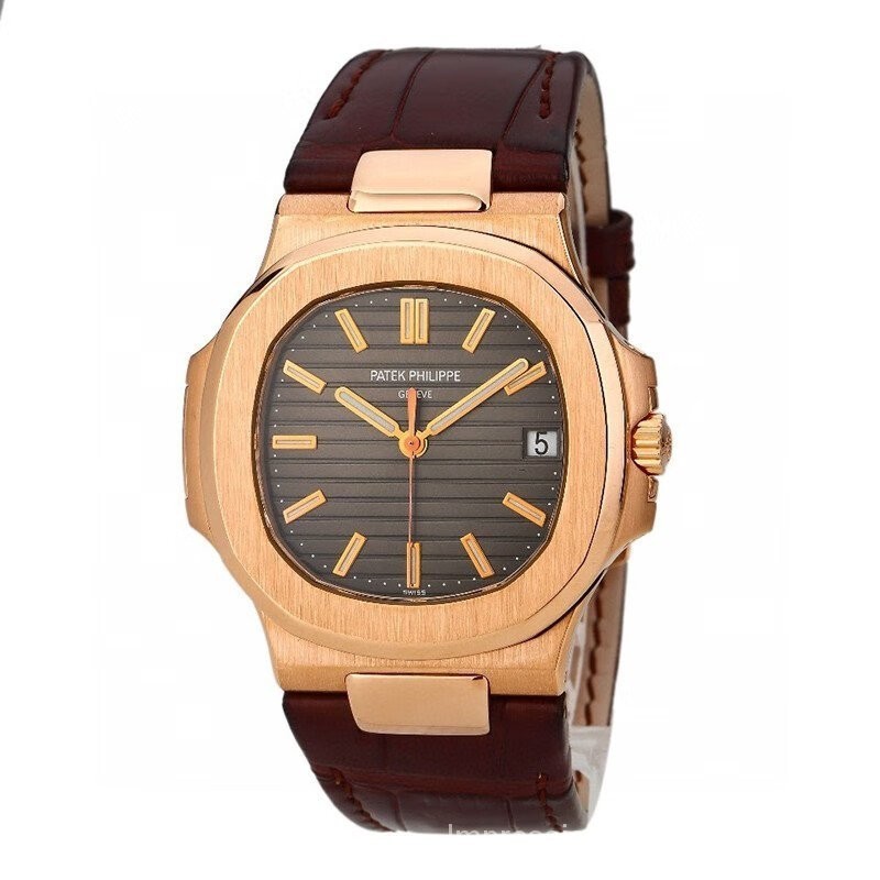 Pp นาฬิกาข้อมืออัตโนมัติ สีโรสโกลด์ 5711R สําหรับผู้ชาย 5711R