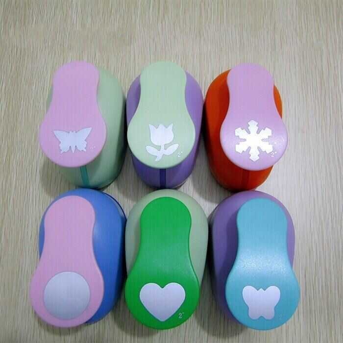 Eming Outsize Flower Paper Cutting Punches For Scrapbooking Tools Circle Cutter Hole Punch Eva Craf