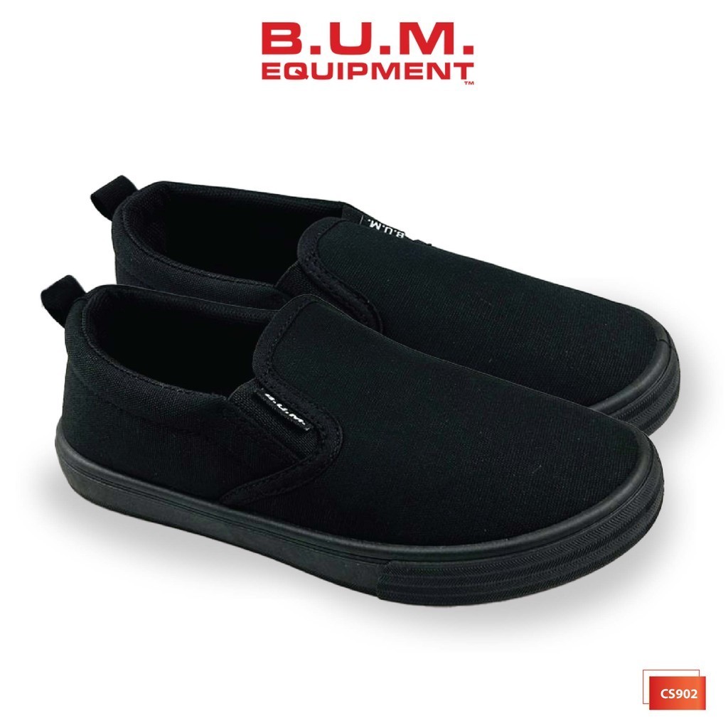 บียูเอ็ม อุปกรณ์ Kasut Kanak-kanak Kasut Hitam Sekolah Unisex Kids Black Shoe CS902 Black School Sho