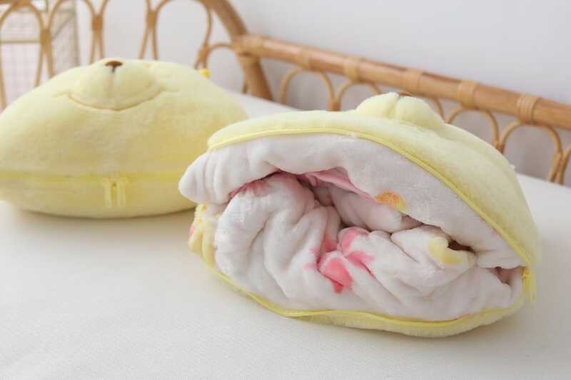 Alien Cartoon Blanket Blanket Pillow Office Air Conditioning Blanket Nap Blanket Portable Travel Bl