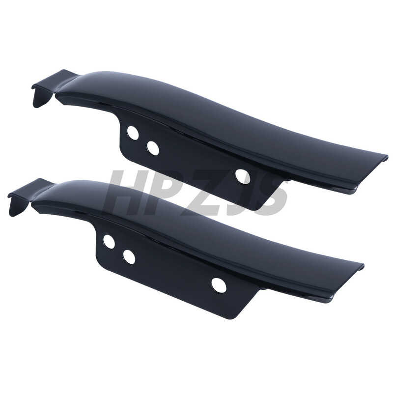 Harley Motorcycle แผงบังโคลนรถด้านหลังสีดำสำหรับ 1993-2008 Touring El