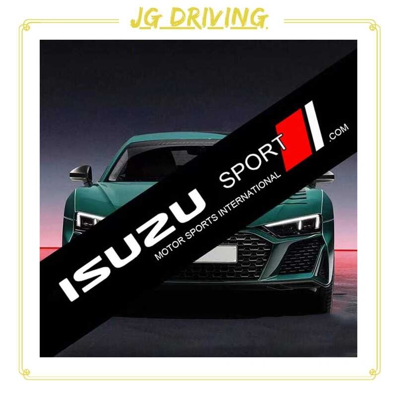 ❤ JD Sports Car Front Windshield Sticker Pull Flower Sunshade Decorative For Isuzu D-Max Mu-7 Mu-