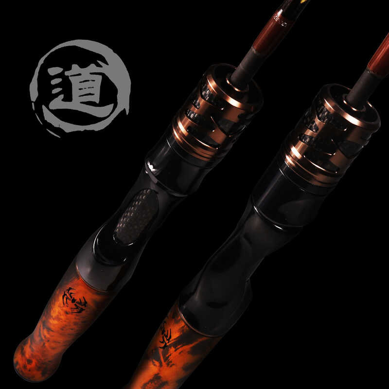 【Trainfis】Fuji 1.38M/1.5M/168M/1.8M Solid Carbon Ultalight Fishing 2-8Lb/1-9G UL Spinning Baitcas