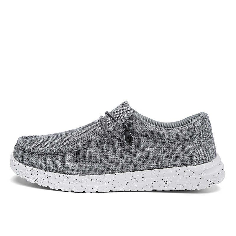 ❤ ❤ Hey Dude รองเท้าผ้าใบชาย รุ่น WALLY STRETCH สี CARBON รองเท้า