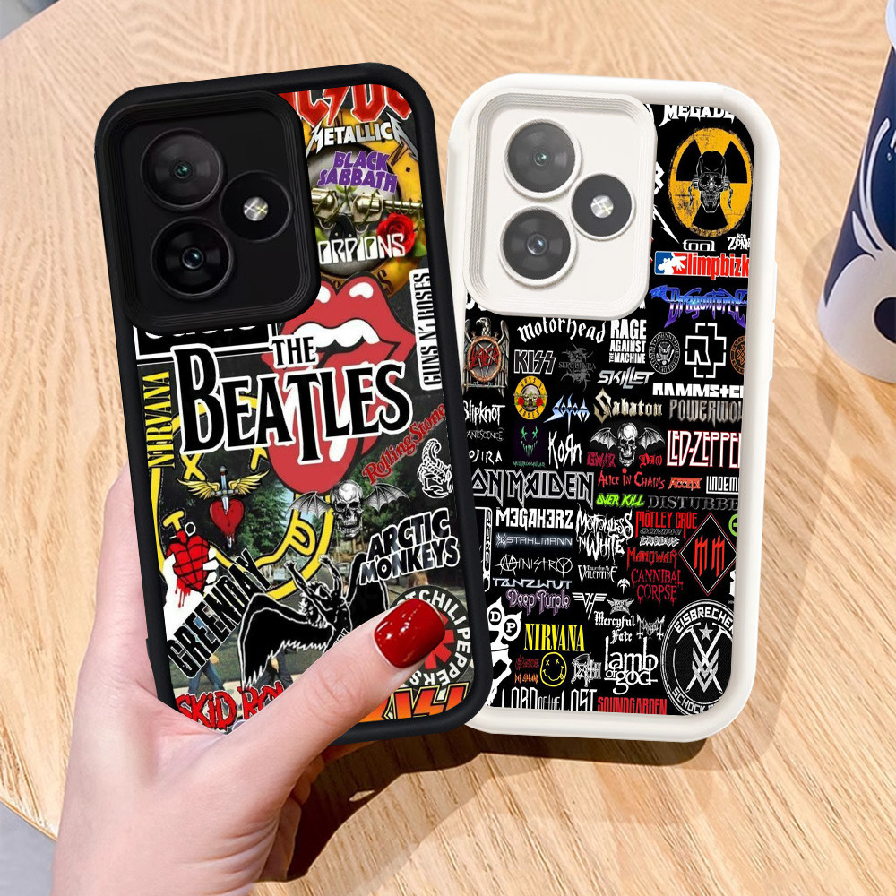 เคสสําหรับRealme Narzo N53 C63 N61 GT 6 NEO6 SE 5GเคสซิลิโคนH-94 Rock Band