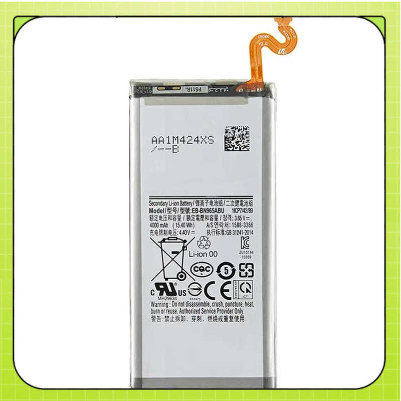 4000mAh High Capacity Battery for Samsung Galaxy Note9 Note 9 N9600 SM-N9600 SM-N960F EB-BN965ABU