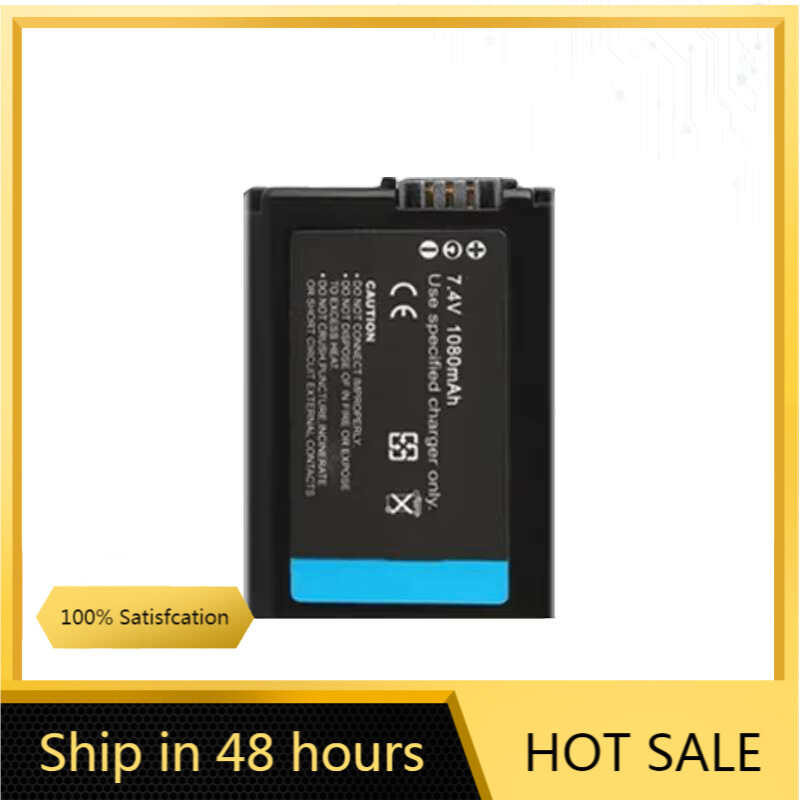 1080mAh DSLR Camera Battery for Sony Alpha a6500 a6300 a7 7R a7R a7R II a7II NEX-3 NEX-3N NEX-5