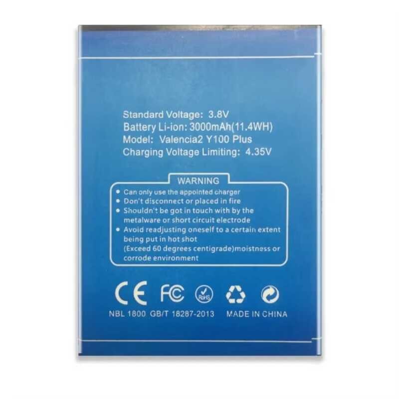 แบตเตอรี่ For Doogee NOVA Y100 Plus Y100 Plus