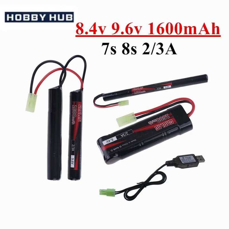 ❥ สำหรับ 2 / 3A 8.4V 9.6V 1600Mah Mini Tamiya Connector แบตเตอรี่และเครื่องชาร์จ USB ราคา ถูกที่สุด ดีลบีเคเค แกลเลอรีภาพที่ 2