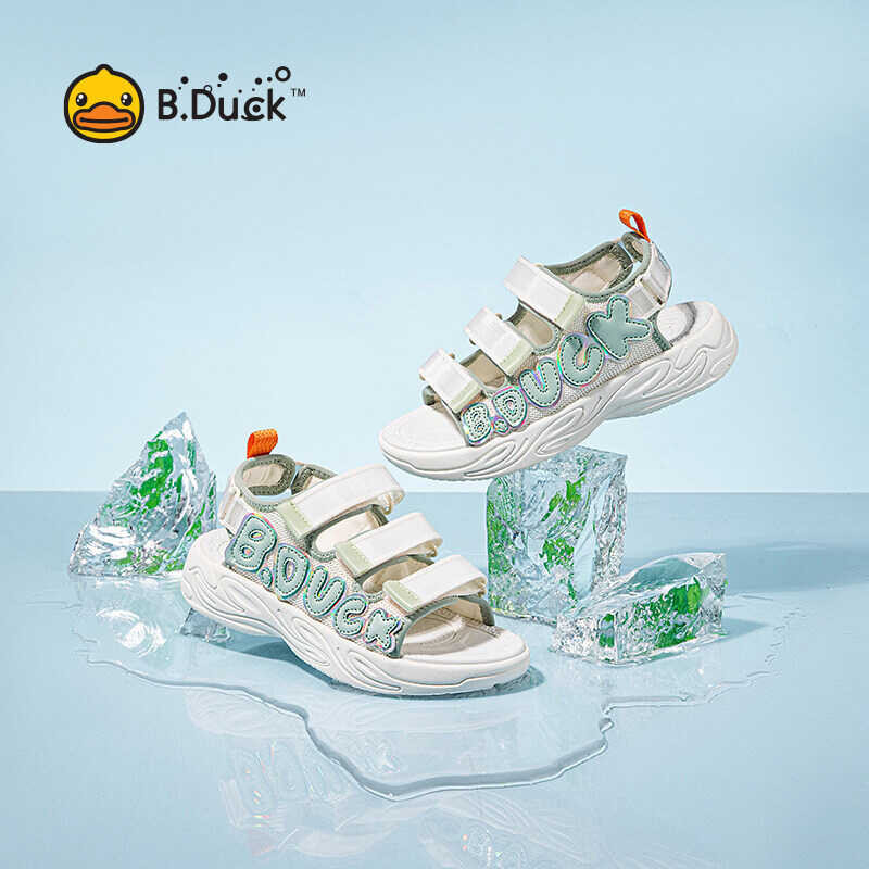 B.Duck รองเท้าแตะเป็ดรองเท้าแตะเด็กผู้หญิงน่ารักใส่ใ ❤