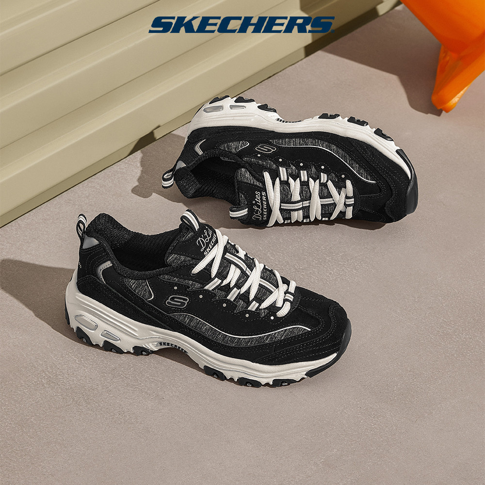 Skechers สเก็ตเชอร์ส รองเท้า ผู้หญิง Sport D'Lites 1.0 Shoes - 11936-BKW