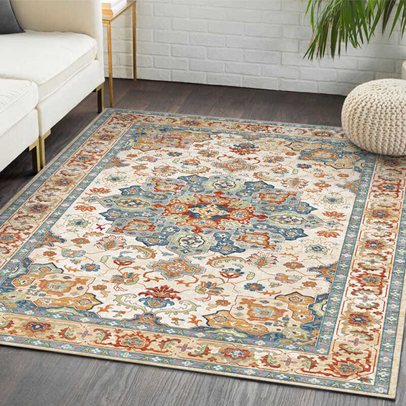 Soft Abstract Mordern Distressed Area Rugs for Bedroom Artistic Weavers Chester Boho Moroccan Rubbe