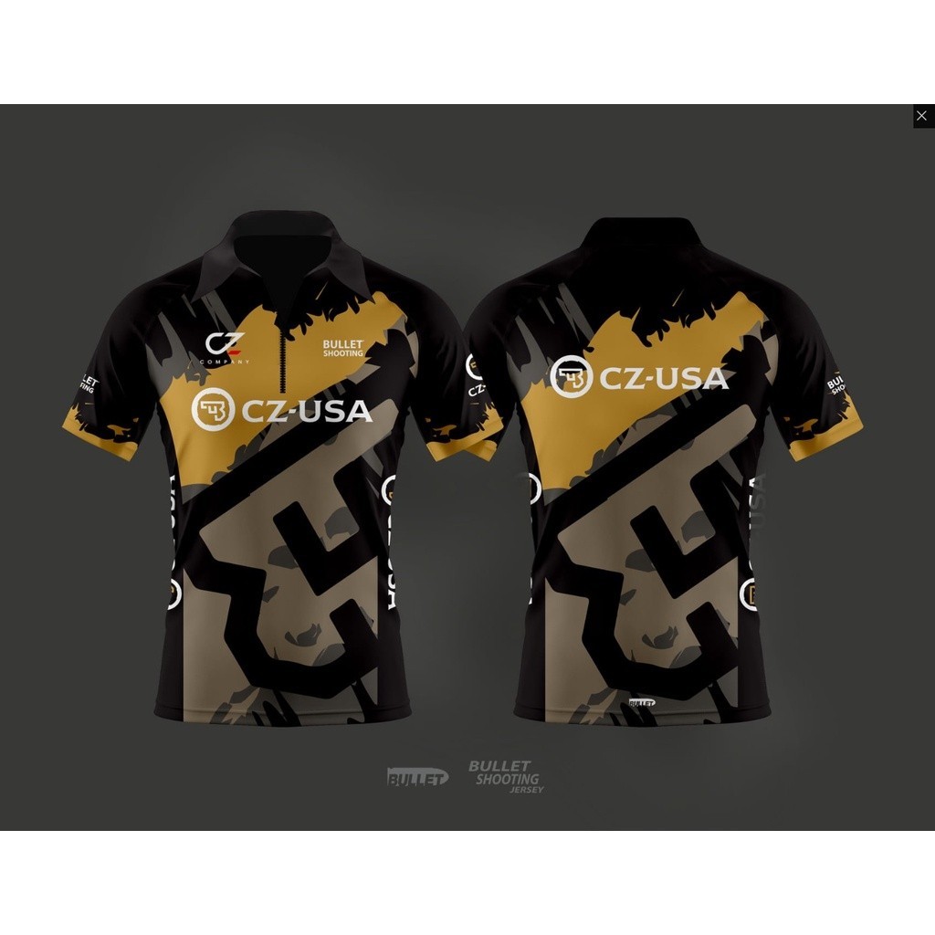 2024 Love CZ, CZ-USA FANS 2023-2024 เสื้อโปโลซิปแบบกําหนดเอง 3D ที่ออกแบบมาใหม่ (ฟรีชื่อที่กําหนดเอง