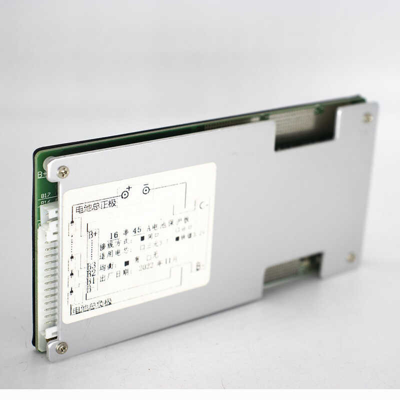 ❤ เครื่องปรับสมดุลแบตเตอรี่ Lifepo4 BMS 16S 45A 48V