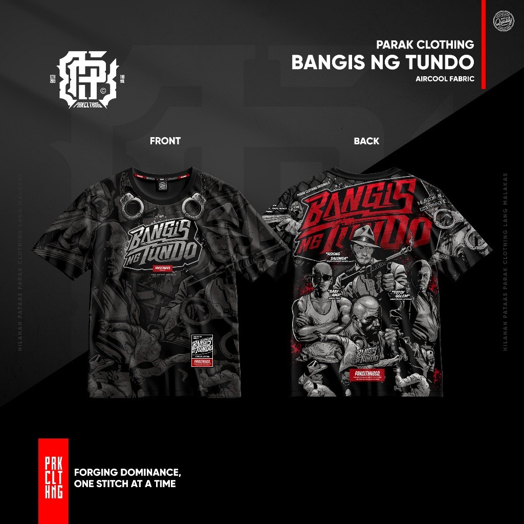 Parak Clothing Top Dogs เสื้อยืดผ้า Recon Polydex