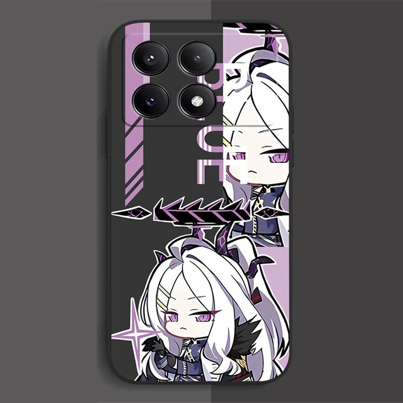 สําหรับ Asus ROG 8 9 FE 2 3 5 5S 6D 7 Max Pro M1 M2 5Q Lite Ultimate ZenFone Flip 10 11 Ultra TH1 สีดํามีน้ําค้างแข็งนุ่มเคสโทรศัพท์ Blue Archive - รูปที่ 2