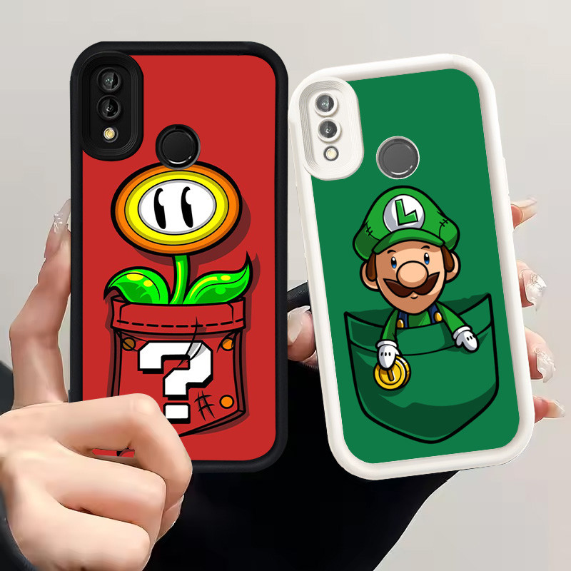 เคสสําหรับ VIVO Y91i V15 Y93 Y91C Y91 Y95 เคสซิลิโคน H-9 Mario